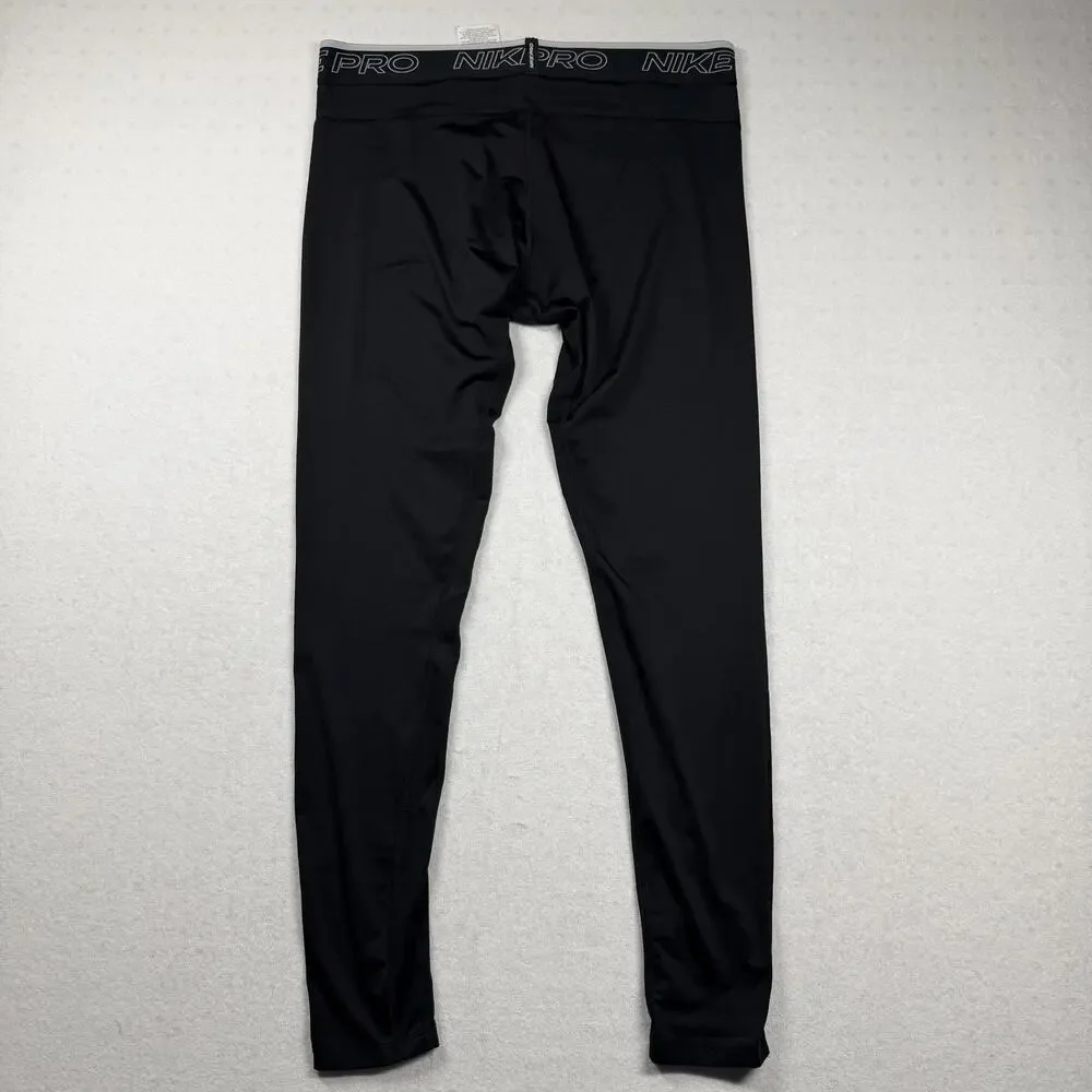 Lot of 2 Nike Pro Dri-FIT Men’s Compression Tights Pants Black Gray XL